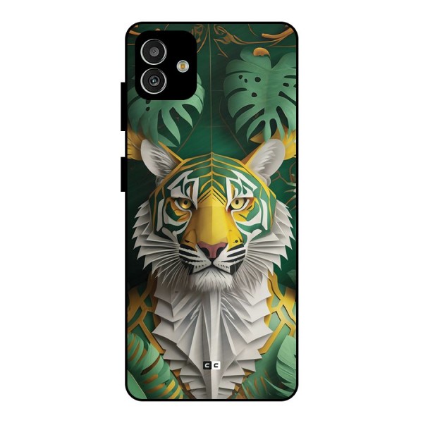 The Nature Tiger Metal Back Case for Galaxy M13 5G