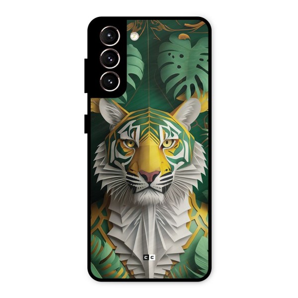 The Nature Tiger Metal Back Case for Galaxy S21 5G