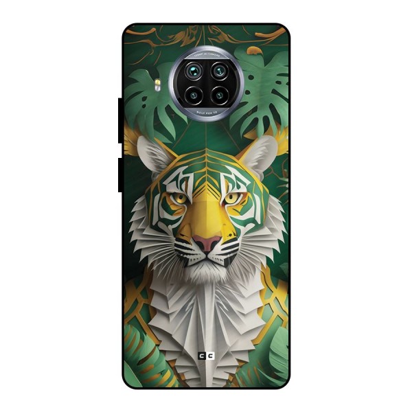 The Nature Tiger Metal Back Case for Mi 10i