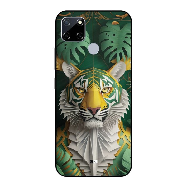 The Nature Tiger Metal Back Case for Realme Narzo 20