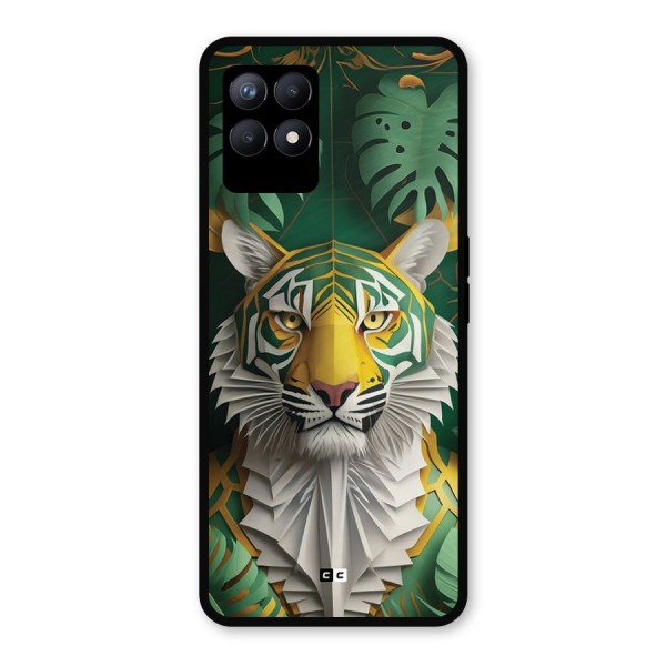 The Nature Tiger Metal Back Case for Realme Narzo 50