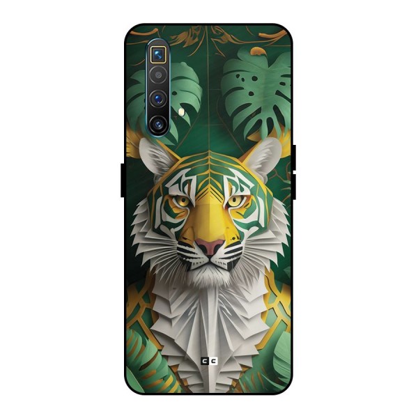 The Nature Tiger Metal Back Case for Realme X3