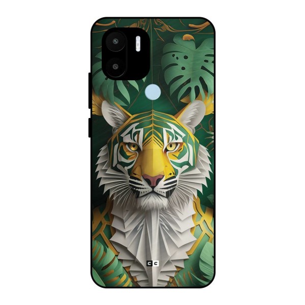 The Nature Tiger Metal Back Case for Redmi A1 Plus
