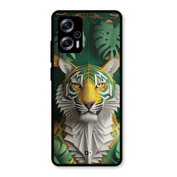 The Nature Tiger Metal Back Case for Redmi K50i