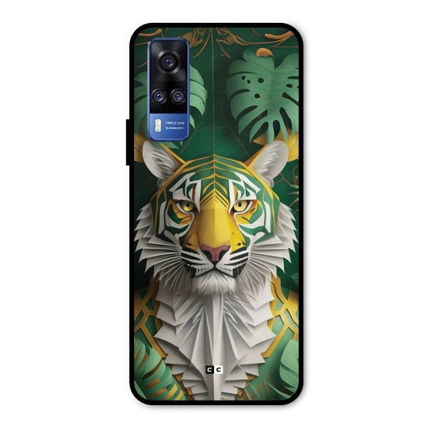 The Nature Tiger Metal Back Case for Vivo Y31