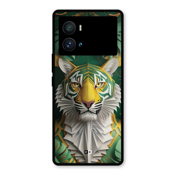 The Nature Tiger Metal Back Case for iQOO 9 Pro