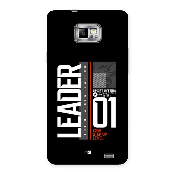 The New Leader Back Case for Galaxy S2