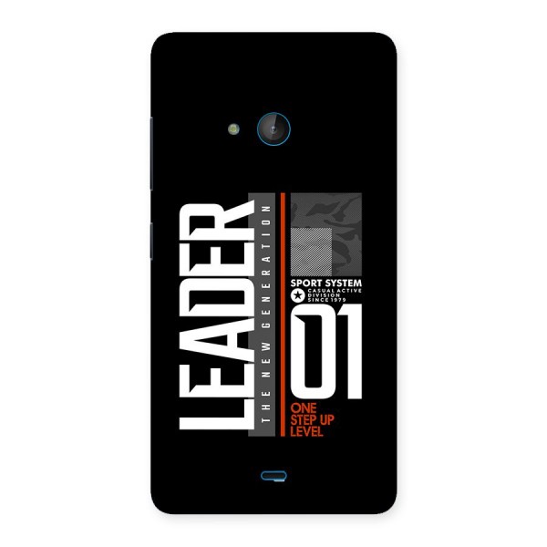 The New Leader Back Case for Lumia 540