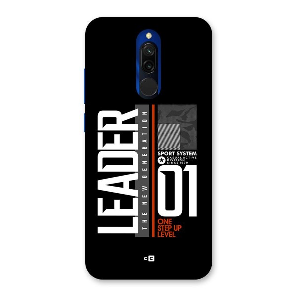 The New Leader Back Case for Redmi 8