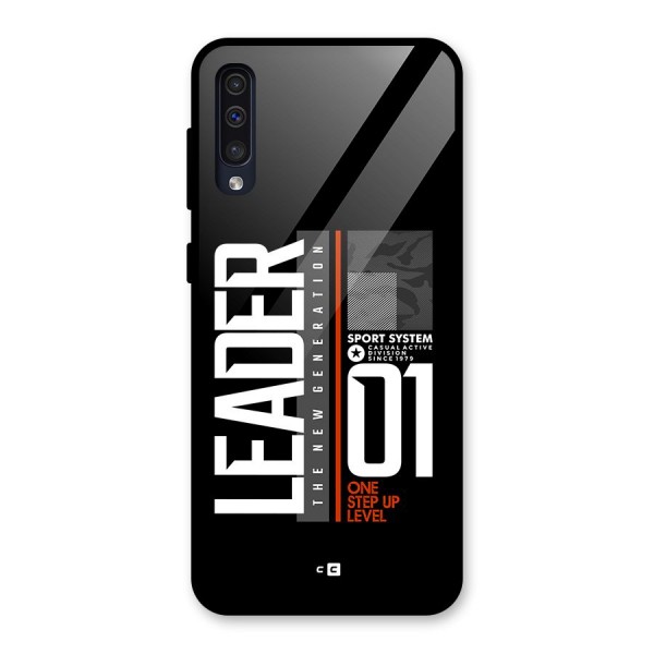 The New Leader Glass Back Case for Galaxy A50