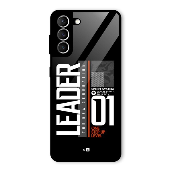 The New Leader Glass Back Case for Galaxy S21 5G
