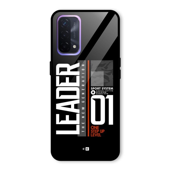 The New Leader Glass Back Case for Oppo A74 5G