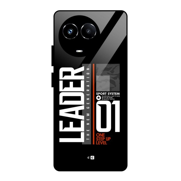 The New Leader Glass Back Case for Realme 11X