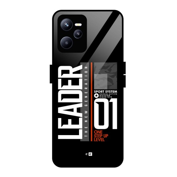 The New Leader Glass Back Case for Realme C35