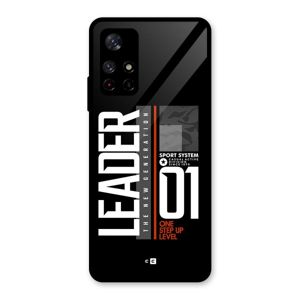 The New Leader Glass Back Case for Redmi Note 11T 5G