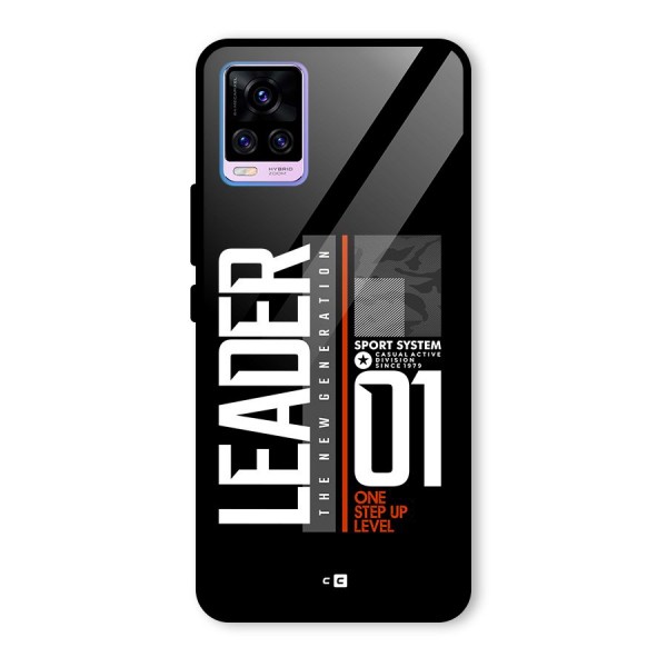 The New Leader Glass Back Case for Vivo V20 Pro