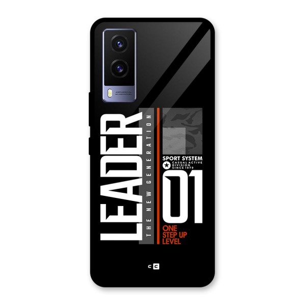 The New Leader Glass Back Case for Vivo V21e 5G