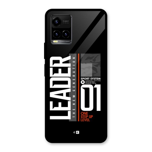 The New Leader Glass Back Case for Vivo Y21A