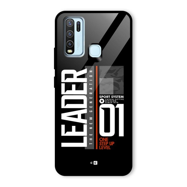 The New Leader Glass Back Case for Vivo Y30