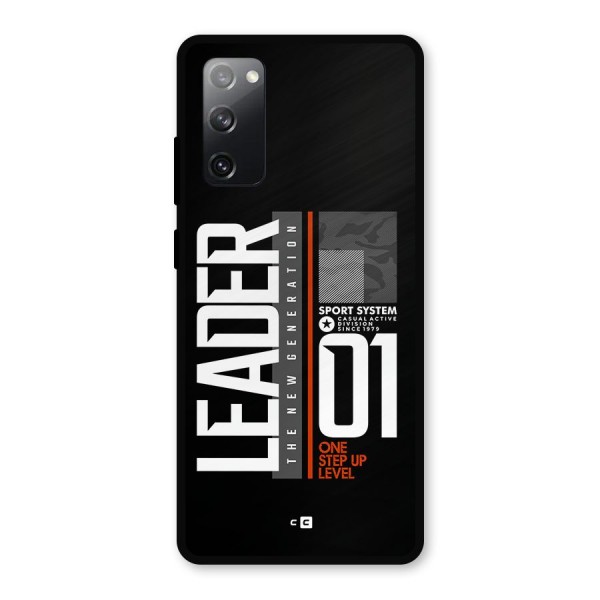 The New Leader Metal Back Case for Galaxy S20 FE