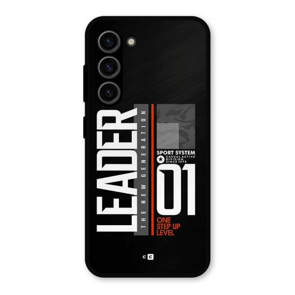 The New Leader Metal Back Case for Galaxy S23