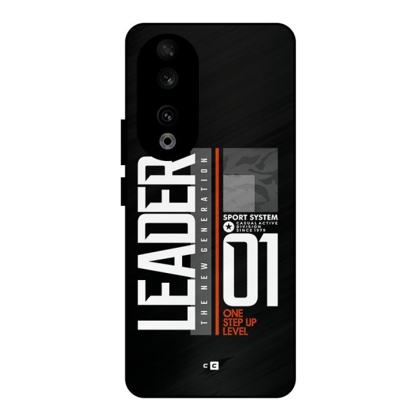 The New Leader Metal Back Case for Honor 90