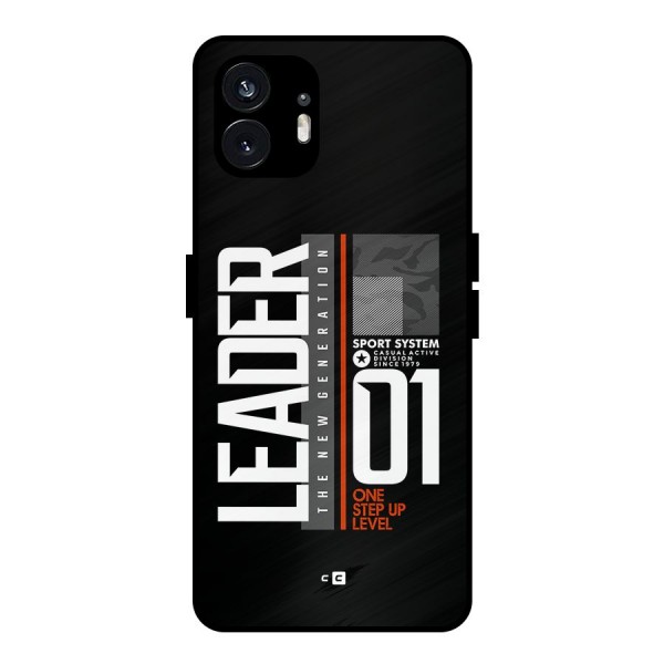 The New Leader Metal Back Case for Nothing Phone 2