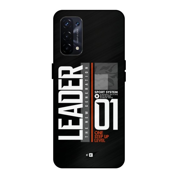 The New Leader Metal Back Case for Oppo A74 5G