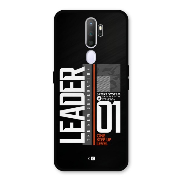 The New Leader Metal Back Case for Oppo A9 (2020)