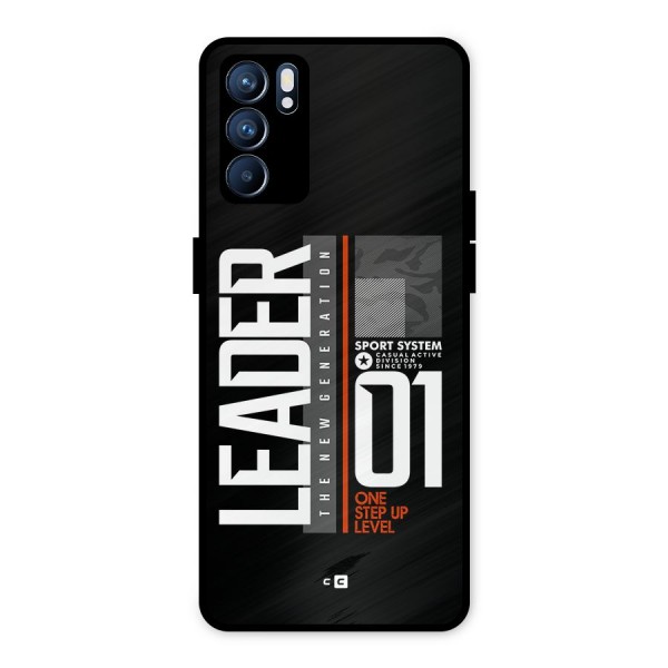 The New Leader Metal Back Case for Oppo Reno6 5G