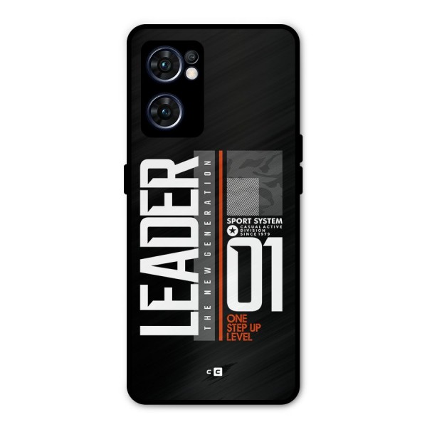 The New Leader Metal Back Case for Oppo Reno7 5G