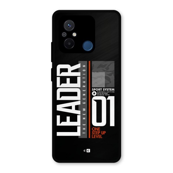 The New Leader Metal Back Case for Poco C55