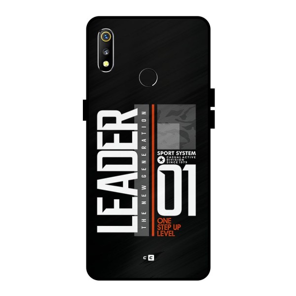 The New Leader Metal Back Case for Realme 3i