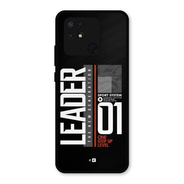 The New Leader Metal Back Case for Redmi 10