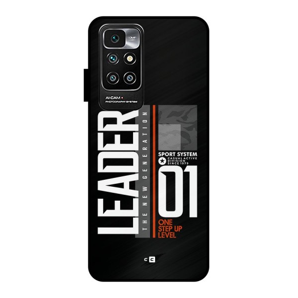 The New Leader Metal Back Case for Redmi 10 Prime