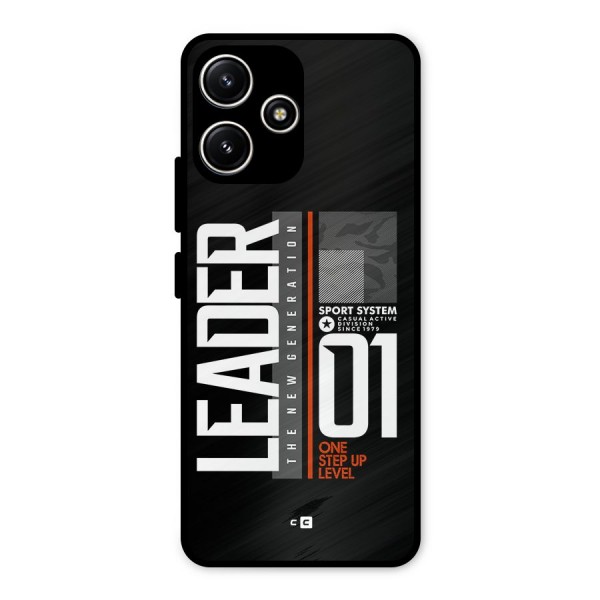 The New Leader Metal Back Case for Redmi 12 5G