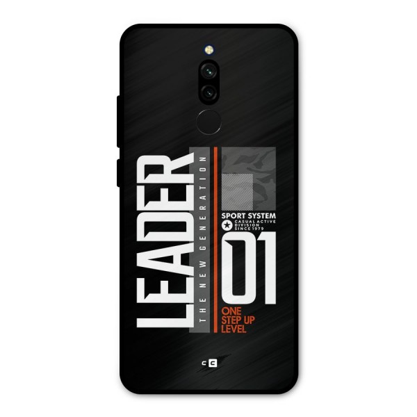 The New Leader Metal Back Case for Redmi 8