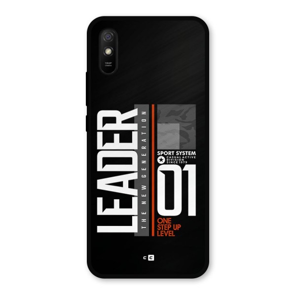 The New Leader Metal Back Case for Redmi 9a