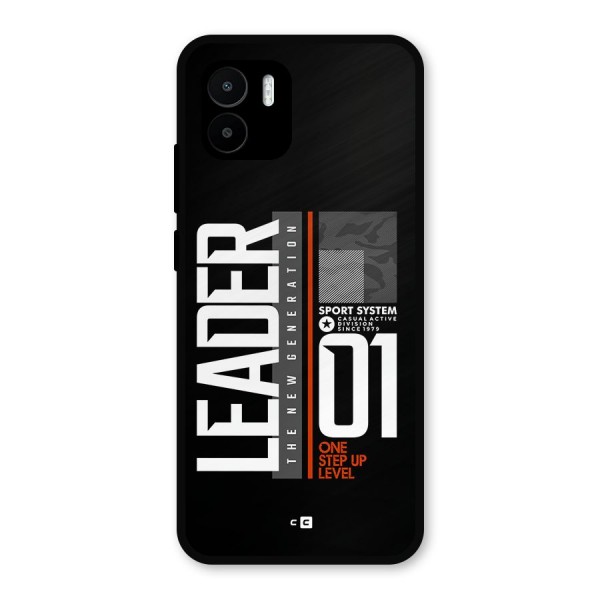 The New Leader Metal Back Case for Redmi A2