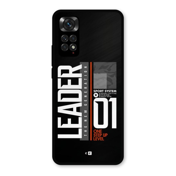 The New Leader Metal Back Case for Redmi Note 11