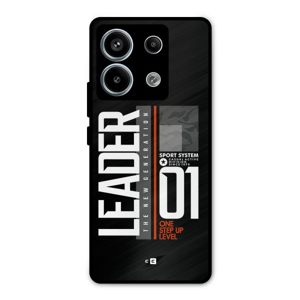 The New Leader Metal Back Case for Redmi Note 13 Pro 5G