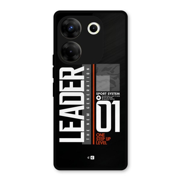 The New Leader Metal Back Case for Tecno Camon 20