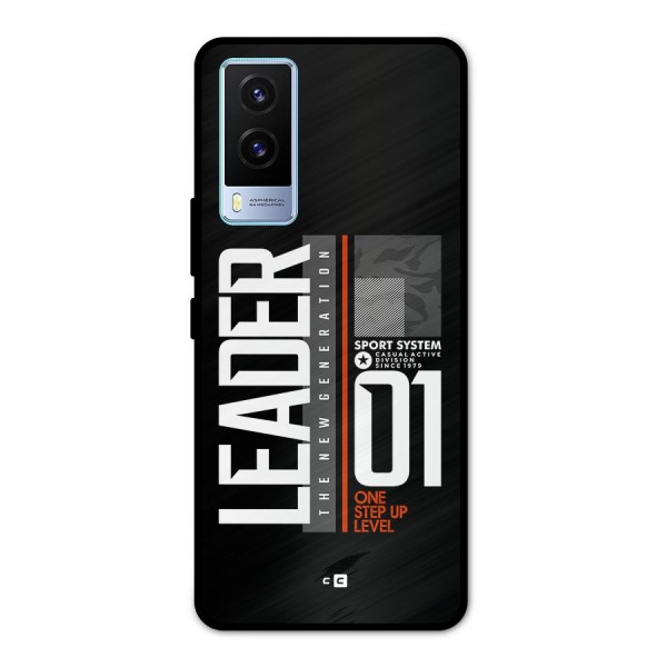 The New Leader Metal Back Case for Vivo V21e 5G