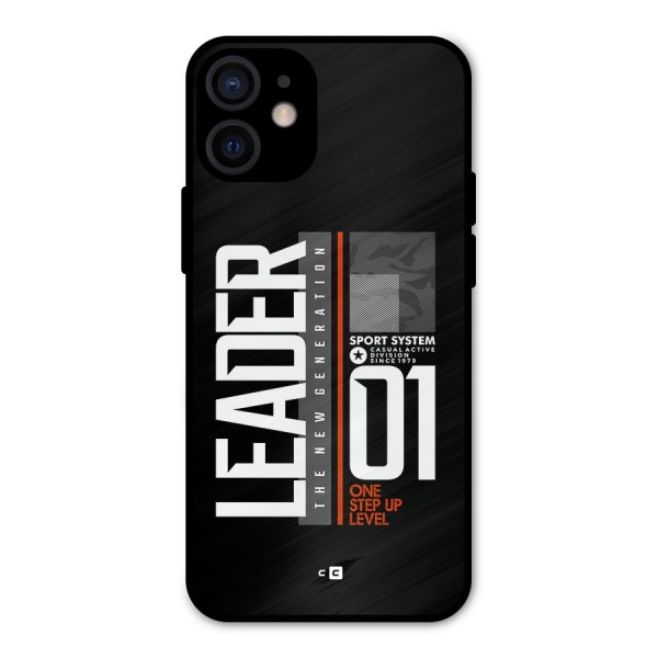 The New Leader Metal Back Case for iPhone 12 Mini