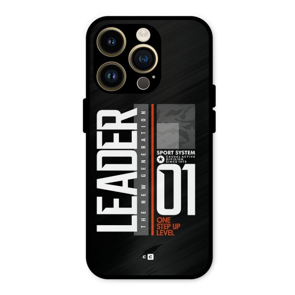 The New Leader Metal Back Case for iPhone 14 Pro