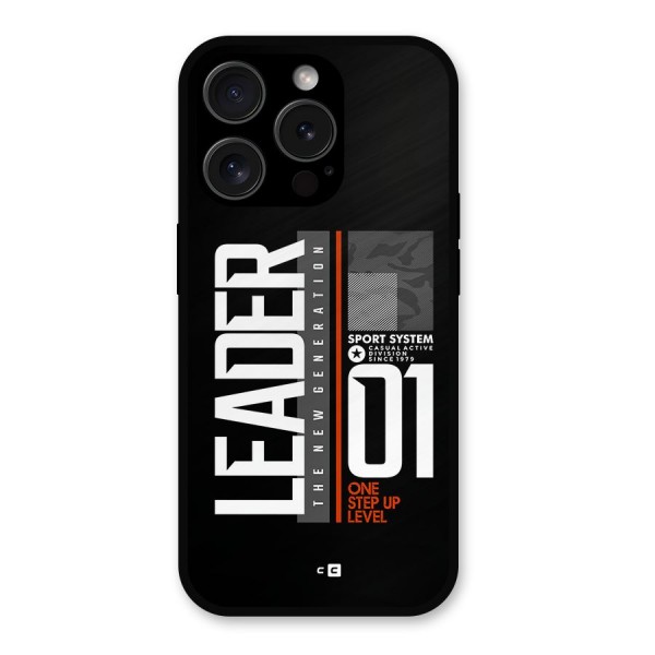 The New Leader Metal Back Case for iPhone 15 Pro