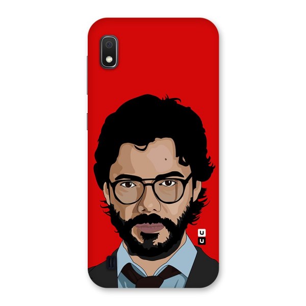 The Professor Illustration Art Back Case for Galaxy A10