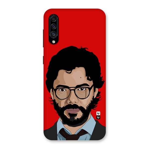 The Professor Illustration Art Back Case for Galaxy A30s