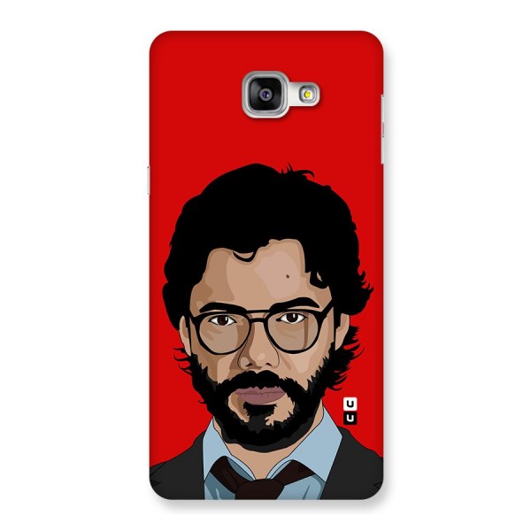 The Professor Illustration Art Back Case for Galaxy A9