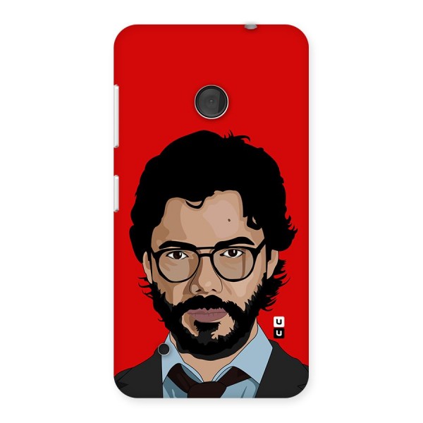 The Professor Illustration Art Back Case for Lumia 530